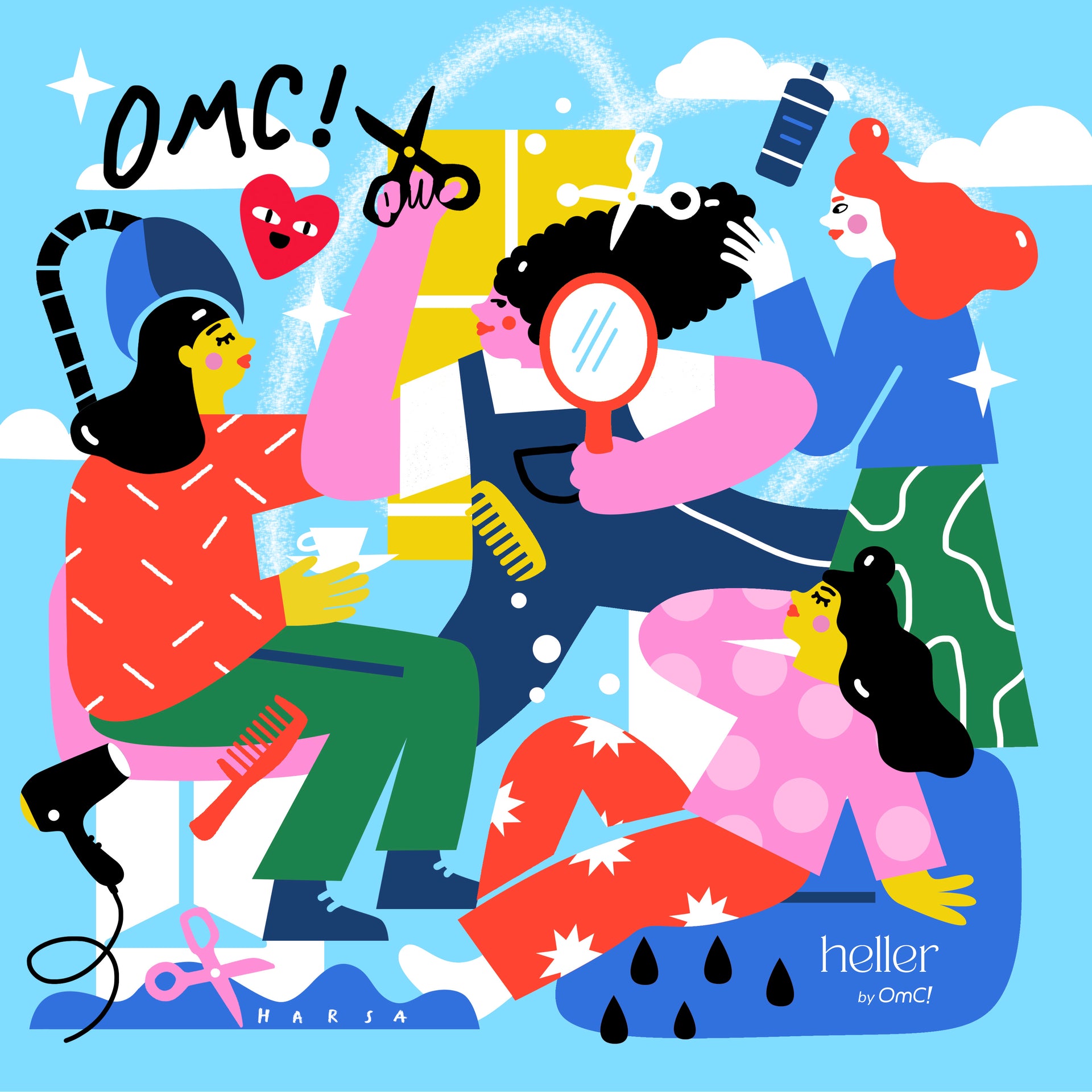 TOTE BAG HELLER BY OH MY CUT