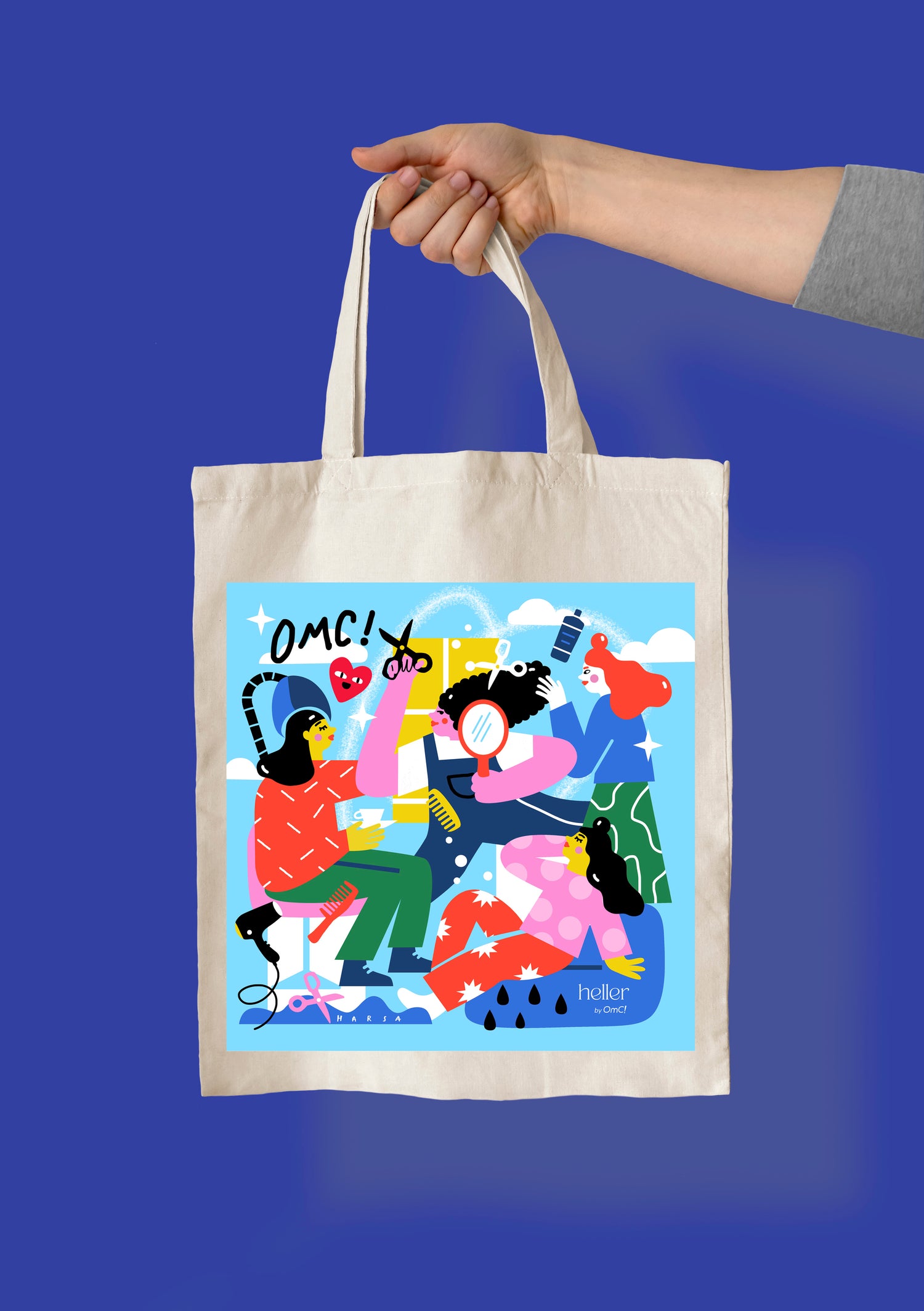 TOTE BAG HELLER BY OH MY CUT