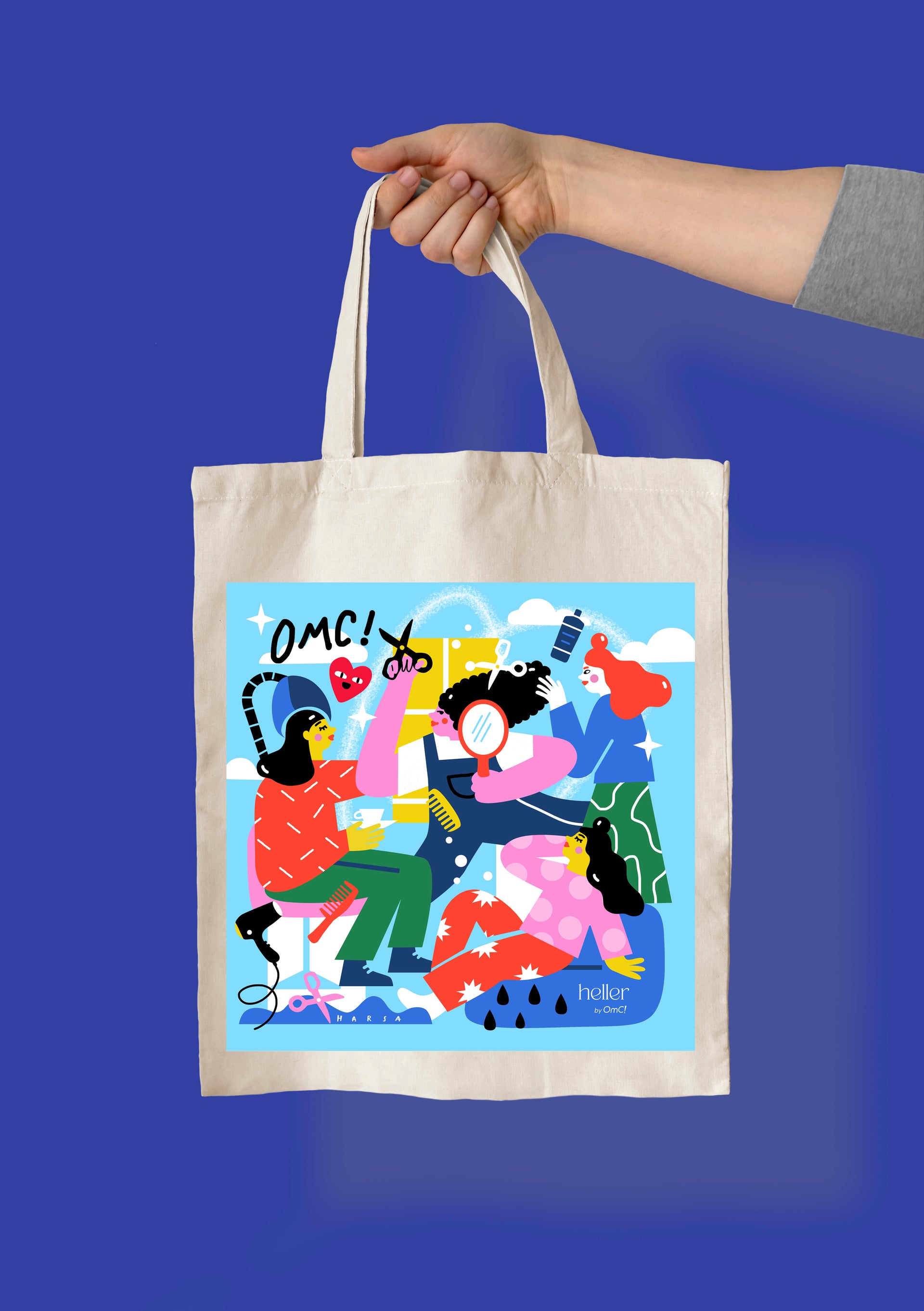 TOTE BAG HELLER BY OH MY CUT